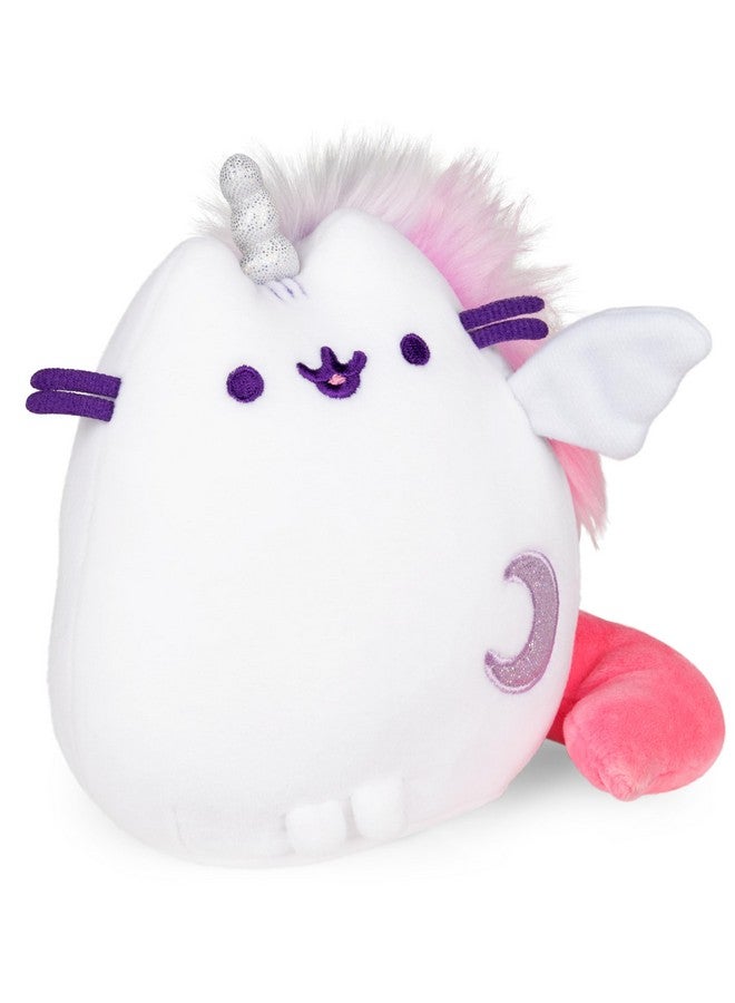 GUND دميّة قطة غوندي بوشين سوبر بوشينكورن، ناعمة جداً، بيضاء، 6 إنش - Image 3