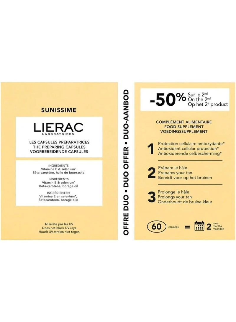 Lierac Sunissime Tanning Capsules Food Supplement x60 - Image 1
