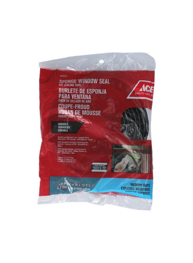 M-D Building Products High-Quality Rubber Sponge Window Seal Weatherstrip Black - Image 2