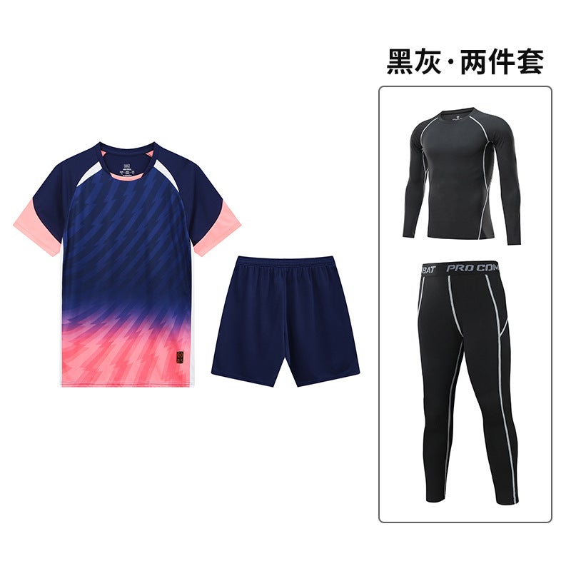 [Feidun Factory Store] Children'S Football Suit Kindergarten Baby Performance Suit Football Jersey Performance Suit Summer - Image 1