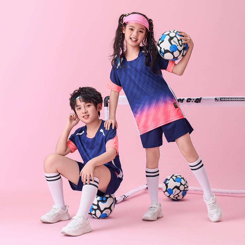 [Feidun Factory Store] Children'S Football Suit Kindergarten Baby Performance Suit Football Jersey Performance Suit Summer - Image 2