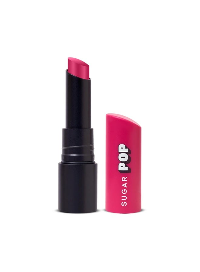 SUGAR POP Ultrastay Transferproof Lipstick | 100% Transferproof | Waterproof Matte Lipstick | Vitamin E | 4 gm - 13 Fuchsia Fling - Image 1