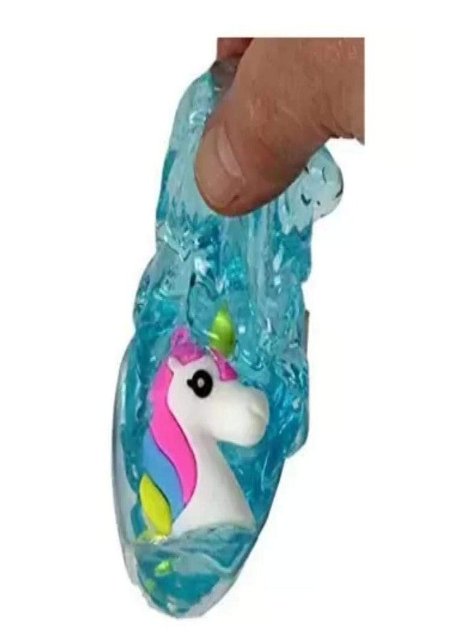 Atipriya Unicorn Slime Super Soft Toy for Over 3 Years Old with Unicorn Inside Slime for Kids (Set of 8) Each Bottle 150 ml(150mlx8) - Image 5