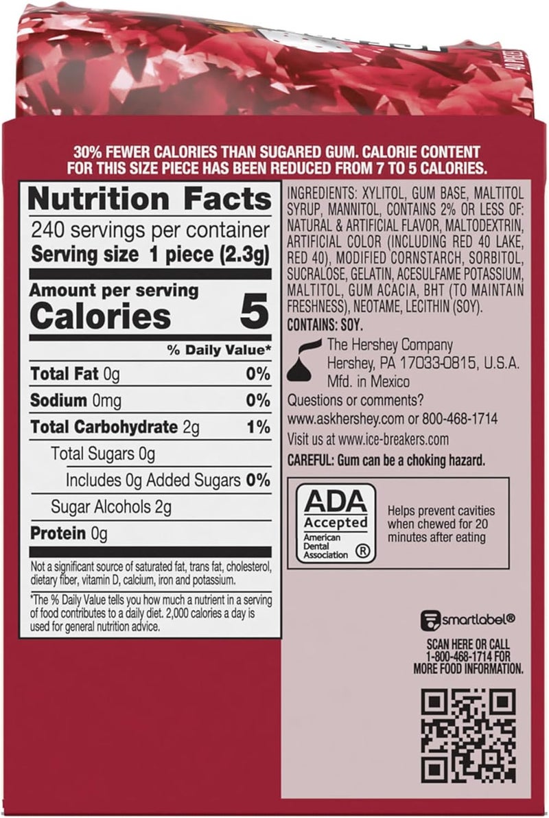 Ice breakers علكة قرفة مكعبات آيس بريكرز - Image 2