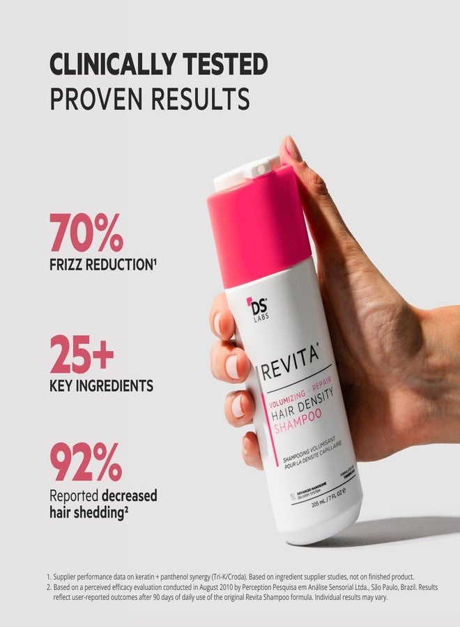 DS LABORATORIES DS Labs Women's Revita Volumizing Shampoo & Conditioner - For Fine, Flat, Thinning Hair, Weightless Root Lift, Supports Hair Density, Sulfate-Free, Color-Safe (205 mL Each, 2 Count) - Image 4
