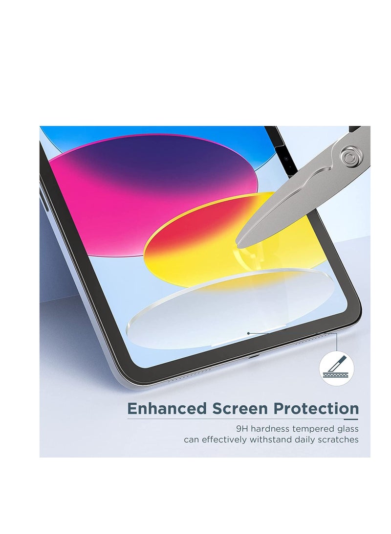 واقي شاشة Paperfeel متوافق مع iPad الجيل العاشر (10.9 بوصة، 2022)، يكتب مثل الورق/حساسية عالية/مضاد للوهج، متوافق مع Apple Pencil - Image 5