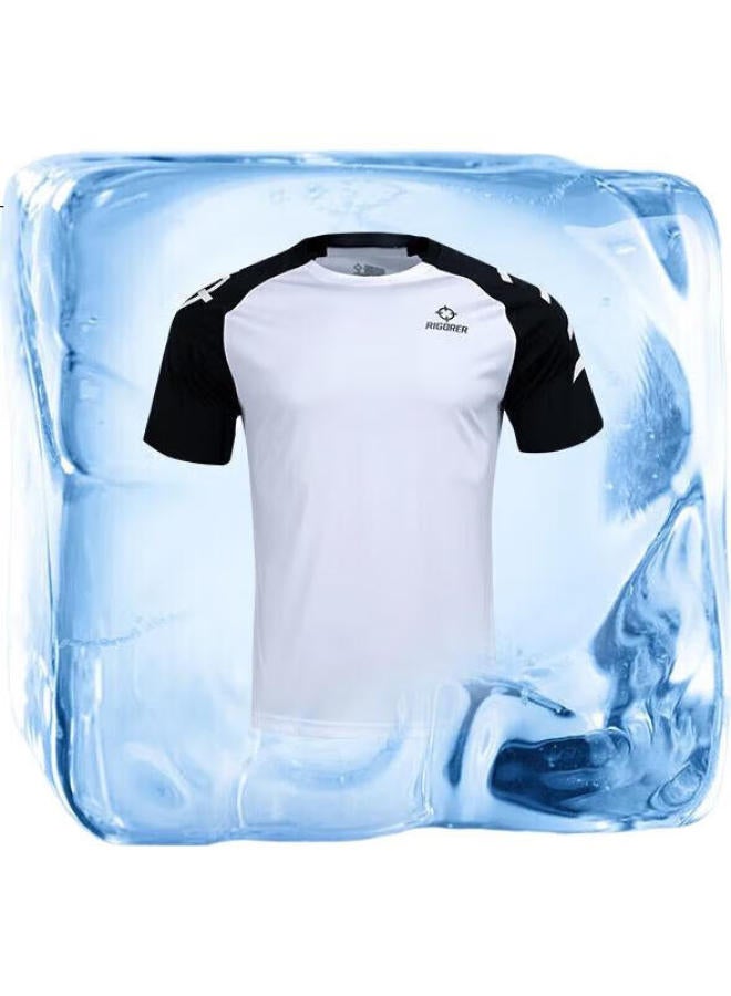 RIGORER  Zhunzhe Short-Sleeve T-Shirt, Summer Comfortable Casual Simple Sports Sweat-Wicking Breathable Running Top - Image 2
