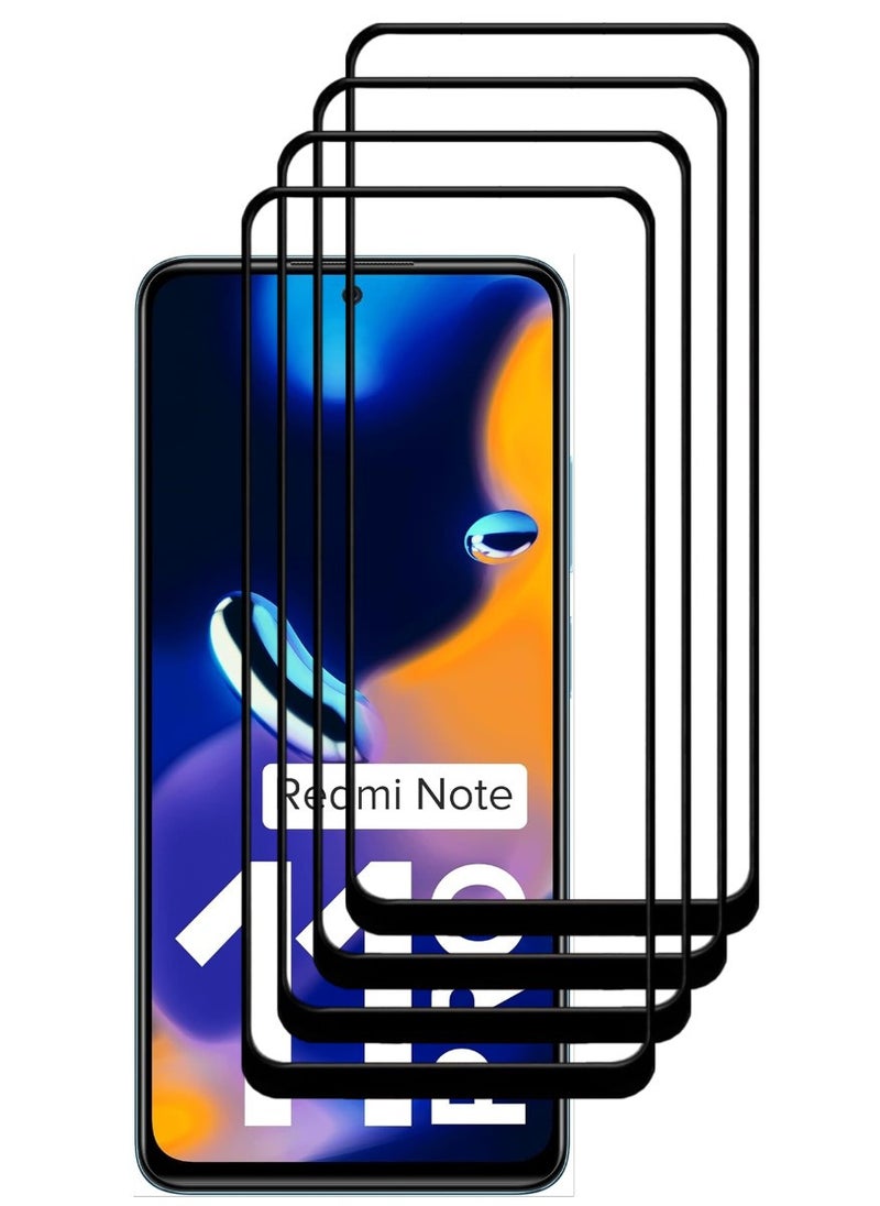 ACLIX 4 Pieces Antistatic ESD Dustproof Premium Quality High Definition Tempered Glass Screen Protector Designed For Xiaomi Redmi Note 11 Pro - Image 1
