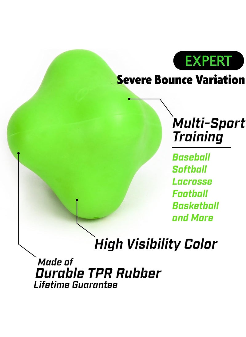 GoSports GoSports Baseball and Softball Reaction Ball  Improve Reaction Time and HandEye Coordination  Beginner Intermediate or Expert  - Image 2