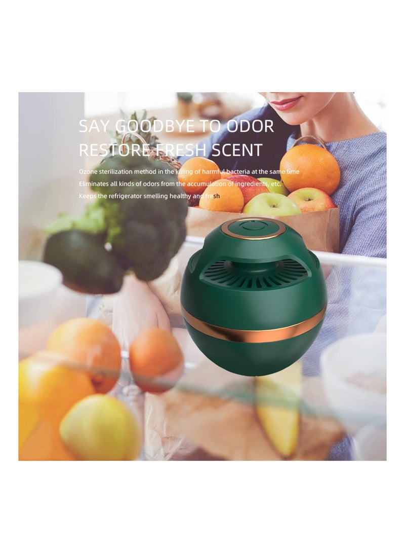 Rechargeable USB Refrigerator Deodorizer, Reusable Air Freshener & Odor Eliminator, Superior to Baking Soda & Bamboo Charcoal Purifying Bags for Fresh Fridge Air.  - Image 5