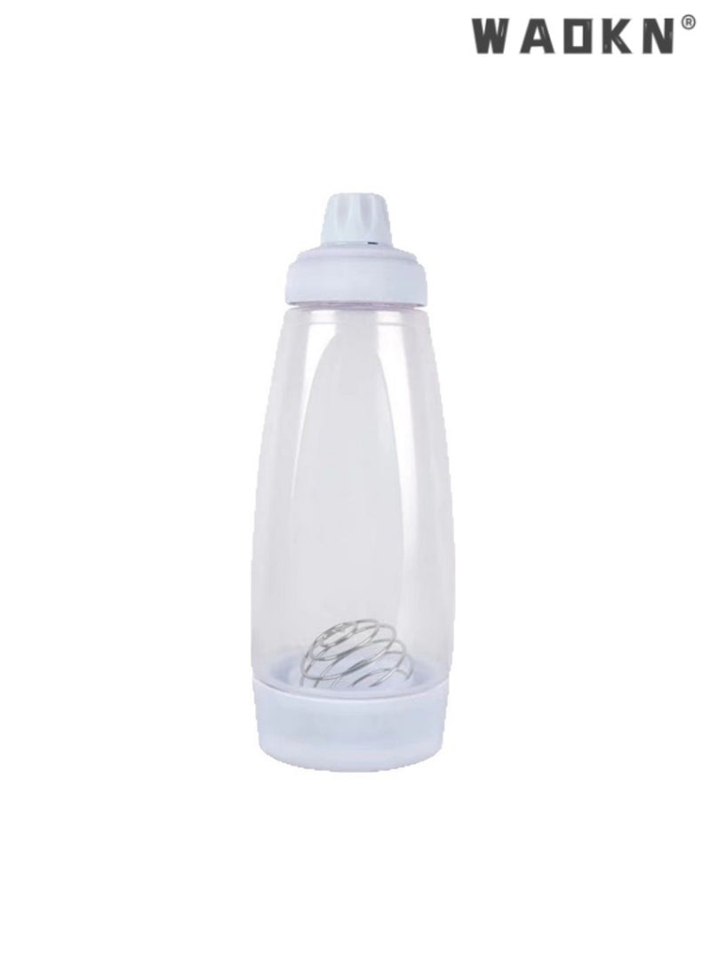 WAOKN Portable Handheld Batter Dispenser,Ideal for Making Pancakes, Crepes, and Other Baked Goods , Easy-to-Use Mixing and Measuring Container with Built-in Level Indicators for Dispensing - Image 1