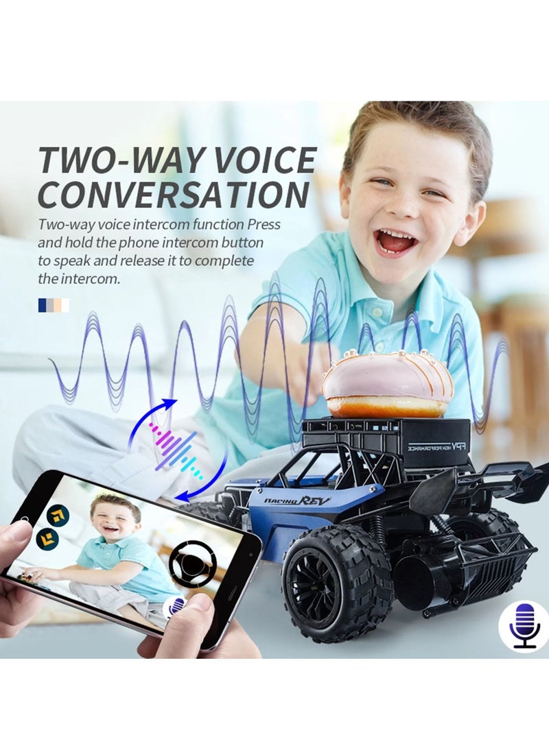 Toyland Rechargeable Remote Control RC Car With HD FPV Wi Fi Camera All Terrains Electric Toy Off Road High Speed RC Car Vehicle Truck Crawler for Children - Image 4