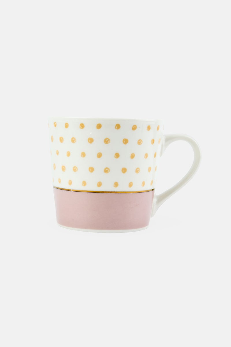 Home Basics Graphic Printed Ceramic Mug, Assorted  - Image 1
