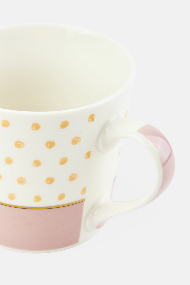 Home Basics Graphic Printed Ceramic Mug, Assorted  - Image 3