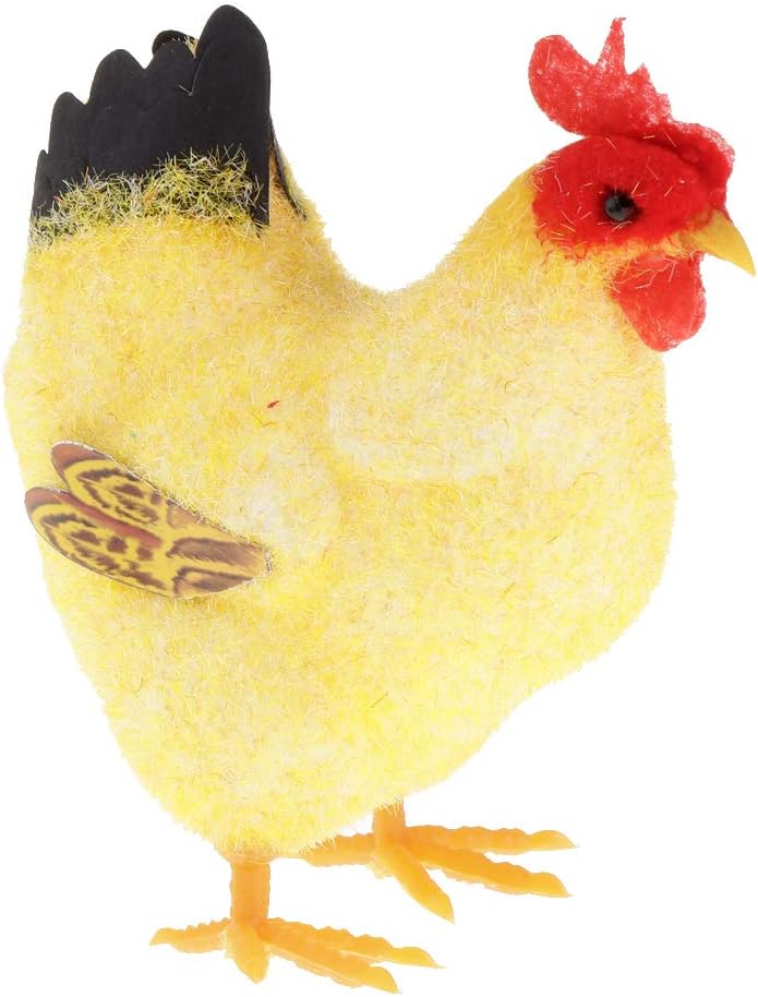 klarako Decortaive Garden Orments Chicken Figurine Statue for Outdoor Indoor Decor - Hen, as described - Image 3