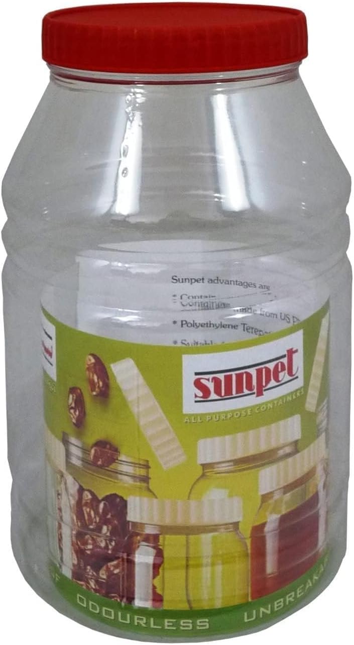 Sunpet Plastic Food Storage, 6000ml Set of 3 - Made in India - Image 2