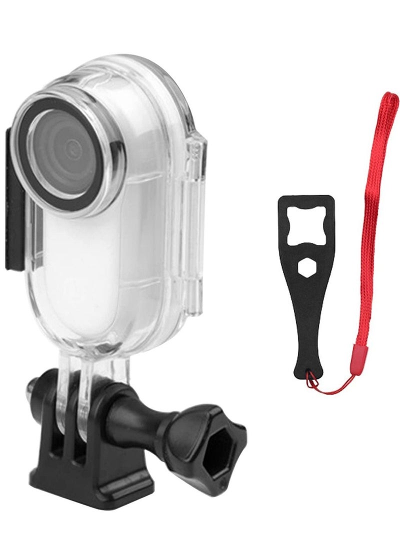 Y&D - Waterproof Housing Case for Insta360 Go 2, Underwater Diving Protective Shell 30M with Bracket Accessories - Image 1