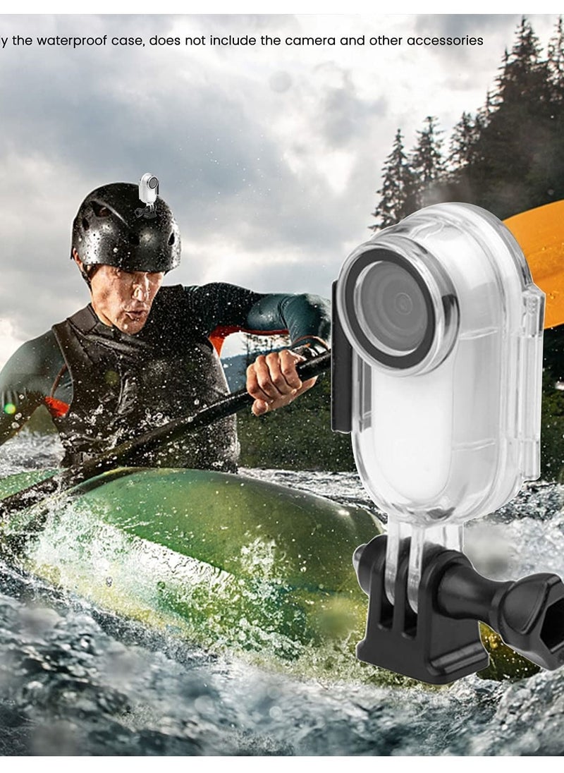 Y&D - Waterproof Housing Case for Insta360 Go 2, Underwater Diving Protective Shell 30M with Bracket Accessories - Image 1