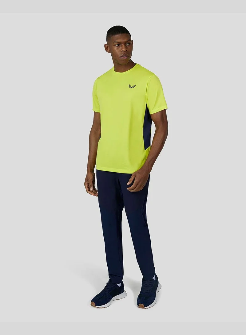 CASTORE Citrus Cobalt Capsule Mesh Mix Tee