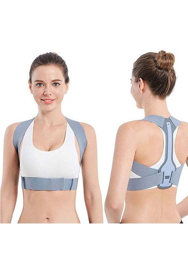 Back Support Posture Corrector, Back Brace Posture Corrector for Women  Men, Fully Adjustable Back Brace, Comfortable Posture Support for Back Neck and Shoulder Relief S - Image 1