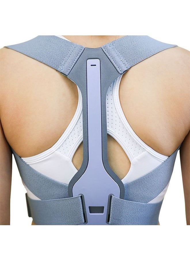 Back Support Posture Corrector, Back Brace Posture Corrector for Women  Men, Fully Adjustable Back Brace, Comfortable Posture Support for Back Neck and Shoulder Relief S - Image 5