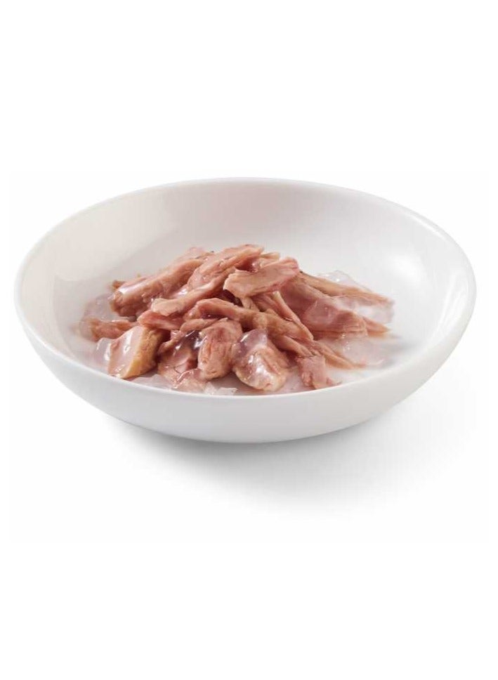 Schesir طعام رطب للقطط 14 قطعة - تونة مع الطحالب 85 جرام - Image 2