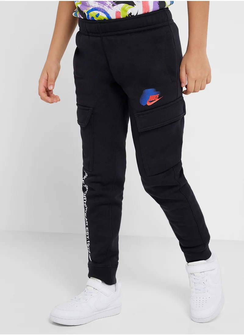 نايكي Youth Nsw Si Cargo Sweatpants