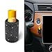 xbrtaia Upright Car Chapstick Holder Bling Insulating Lip Balm HolderRhinestone Car Accessories for Women Interior Suitable for Most Vehicles Black - Image 2