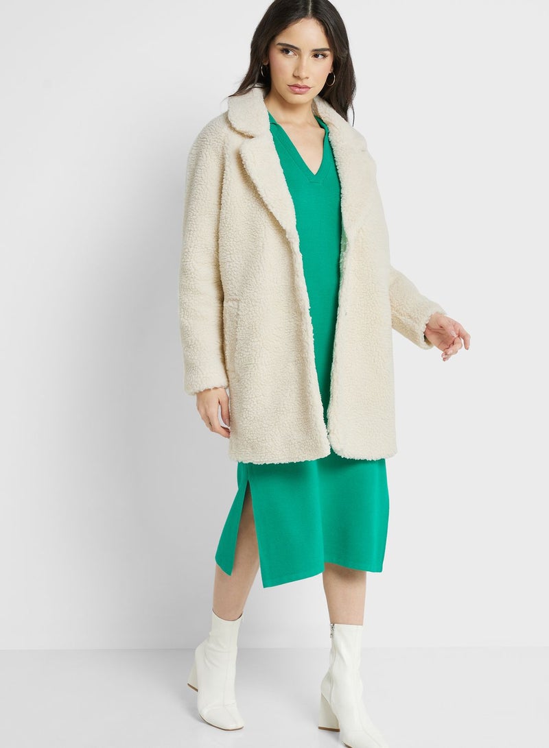 Fur Longline Coat