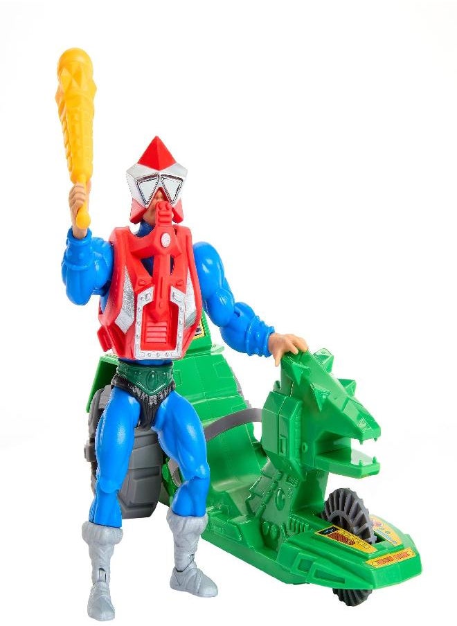 Masters of the Universe - Masters of the Universe Origins Action Figure & Vehicle, Ground Ripper & Mekaneck, 80S Inspired MOTU Toy with Accessories - Image 1