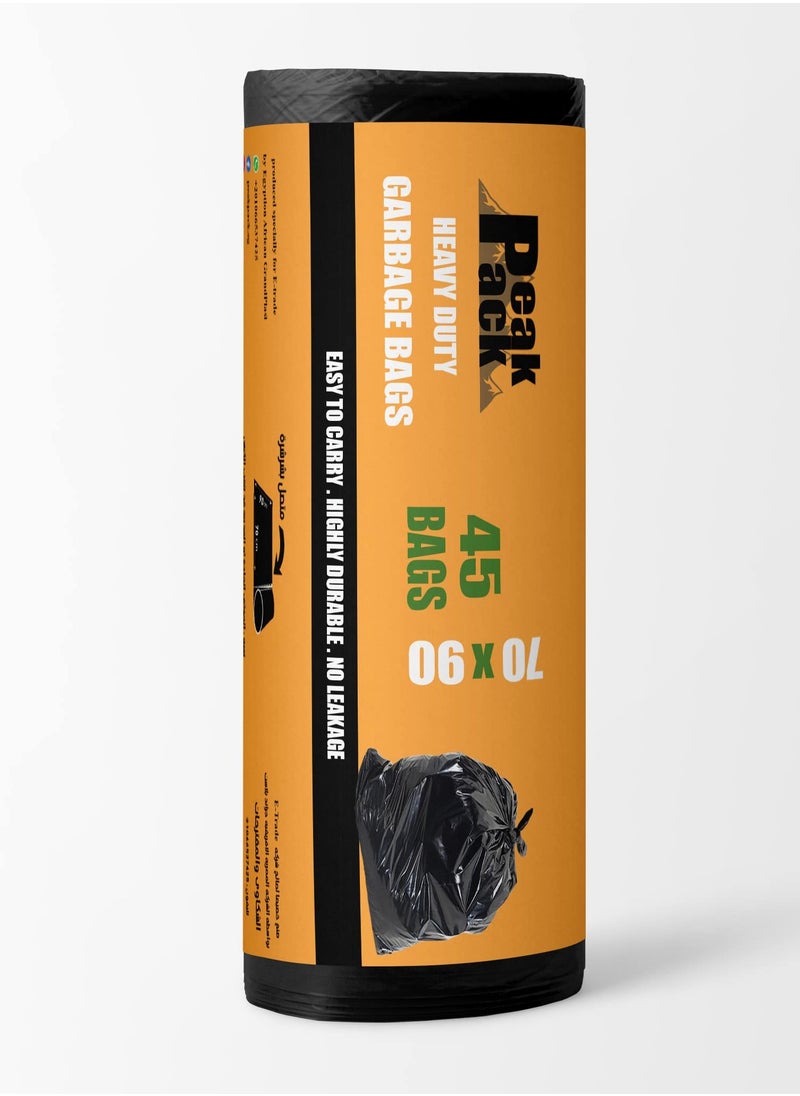 Peak Pack Peak pack Trash Bag Roll 45 bags size 70 cm X 90 cm  - Image 3