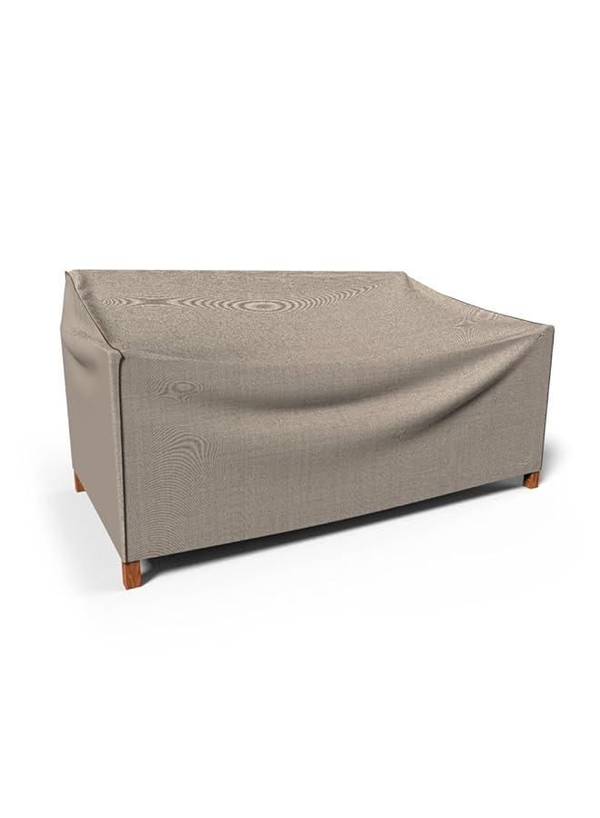 erorex P3A01Pm1 English Garden Patio Sofa Cover Heavy Duty And Waterproof Small Tan Tweed - Image 1