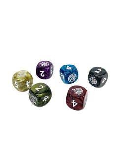Magpie Games Avatar Legends The Rpg: Dice Pack 12 Piece Engraved Dice Set Roleplaying Game Accessory Six Sided 6 Pairs Of Dice Showing Different Training Types  - Image 4