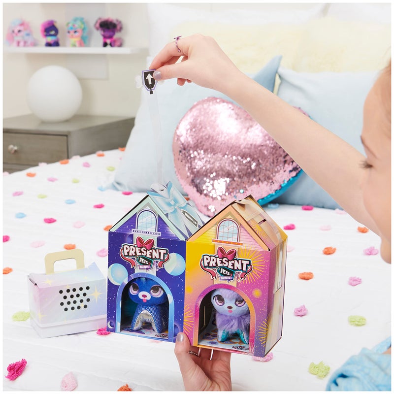 Present Pets Minis, Galaxy Trio 3-Pack of 3-inch Plush Toys, Kids Toys for Girls Aged 5 and up - Image 2