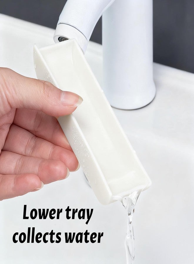 IVICOO Shower Bar Soap Holder, Soap Dish for Shower Wall Mount with Drainage and Hooks - Image 4