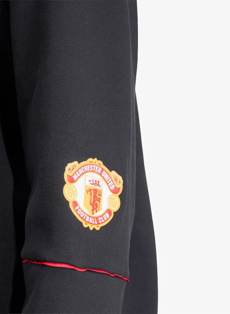 Adidas  Manchester United Crew Sweat 90 for Men | Best Price UAE