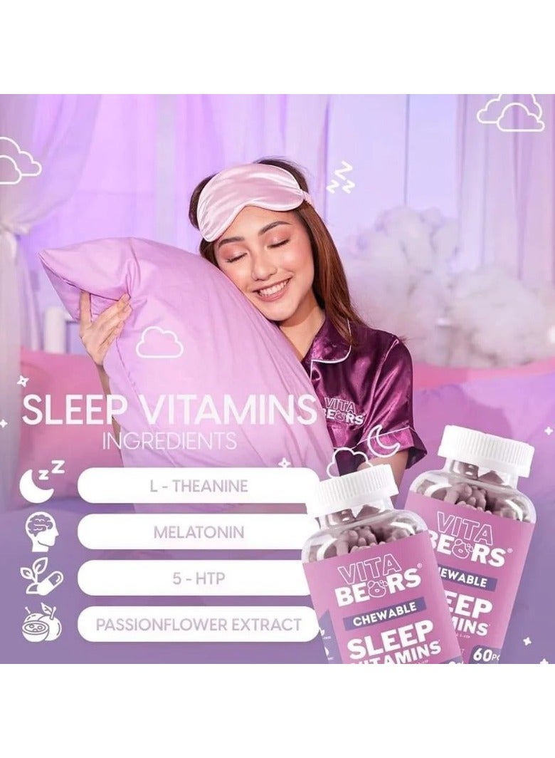 Vitabears Sleep Vitamins 60 Gummies - Image 2