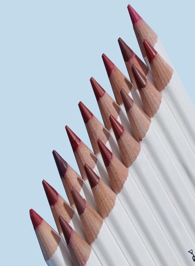 Glam 21 Glam21 Loaded Lips Matte Lip Liner | Set Of 6 | Long-Lasting | Waterproof | Transfer-Proof Matte Finish | One-Stroke Color Application | Non-Drying, 1.1gm Each (Pink Glam Pack) - Image 4