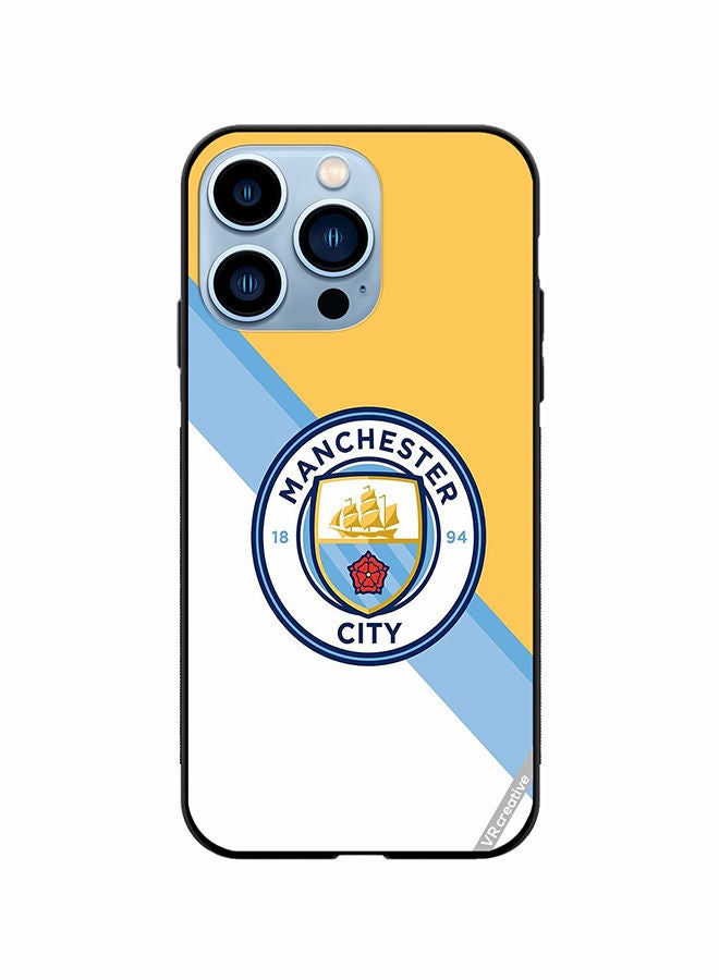 VR CREATIVE Protective Case Cover For Apple iPhone 13 Pro Manchester City Design Multicolour - Image 1