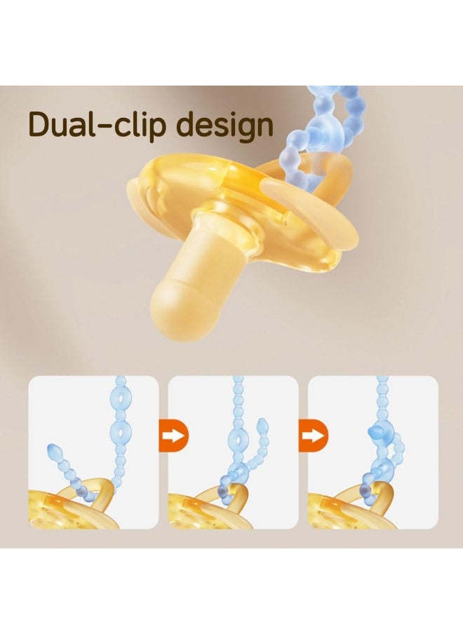 ECVV 4 Pack Toy Safety Straps for Baby Silicone Adjustable Baby Tether Pacifier Clips Stretchable Sippy Cup Straps Baby Toy Clips for Strollers, High Chair, Cribs, Bags, Car Seat - pzsku/Z8DEA1DA8B342538B148FZ/45/_/1738147094/4317b366-e28f-484b-9ec4-92c21641bffe