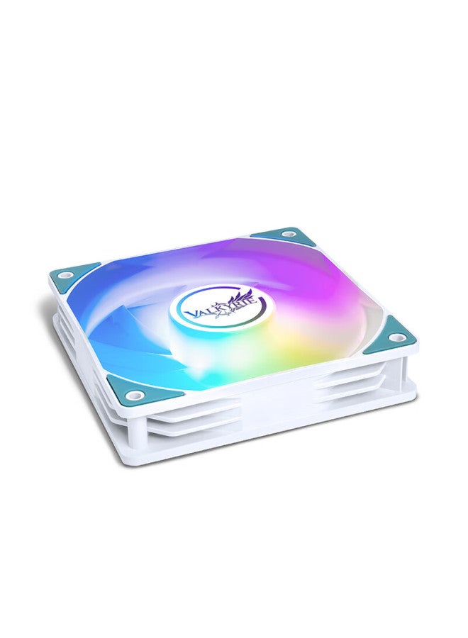 Valkyrie V12f-w Vk Fdb Dynamic Pressure Bearing, 12cm Case Fan, 4pin Pwm, Argb Lighting Effects - Image 3