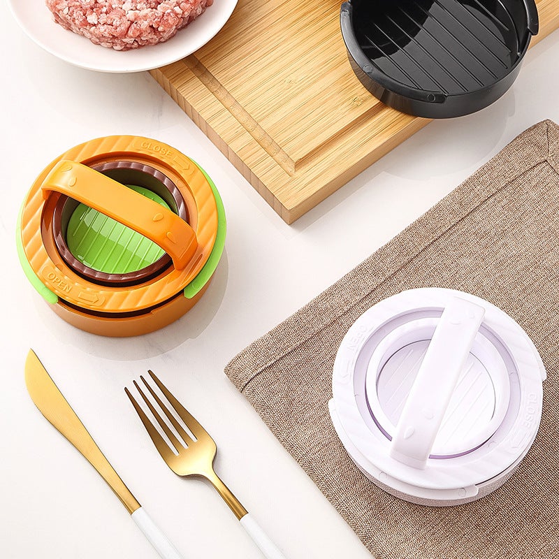 Explosions Round Hamburger Making Tools Meat Press Meat Pie Press Combination Meat Press Kitchen Gadgets - Image 4