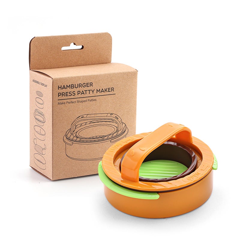 Explosions Round Hamburger Making Tools Meat Press Meat Pie Press Combination Meat Press Kitchen Gadgets - Image 1