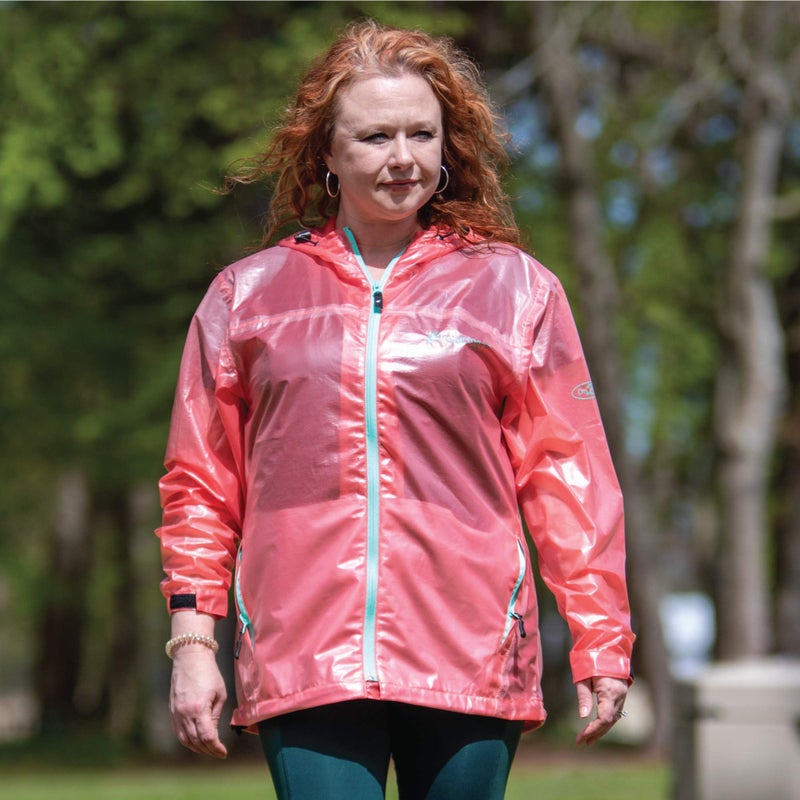 FROGG TOGGS Women's Xtreme Lite Packable Waterproof Breathable Rain Jacket, Contour White, Medium - Image 4