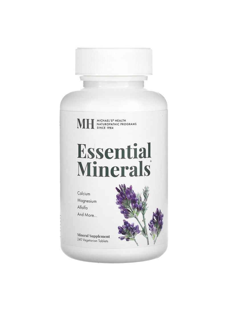 Essential Minerals, 240 Vegetarian Tablets