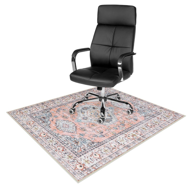 Anidaroel 36"x48" Chair Mat for Hardwood Floor/Tile Floor, Desk Chair Mat for Home Office, Under Desk Rug for Rolling Chair, Anti-Slip Office Rugs for Rolling Chairs, Large Floor Protector Rug - Image 1