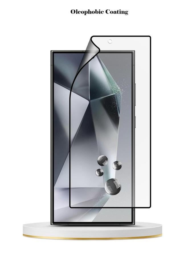 بروماس غطاء حماية شاشة PROMASS 11D Nano Full HD مقاوم للانفجار لهاتف Samsung Galaxy S24 Ultra 2024 - ملمس ناعم ومضاد لبصمات الأصابع وخالٍ من الفقاعات - Image 2