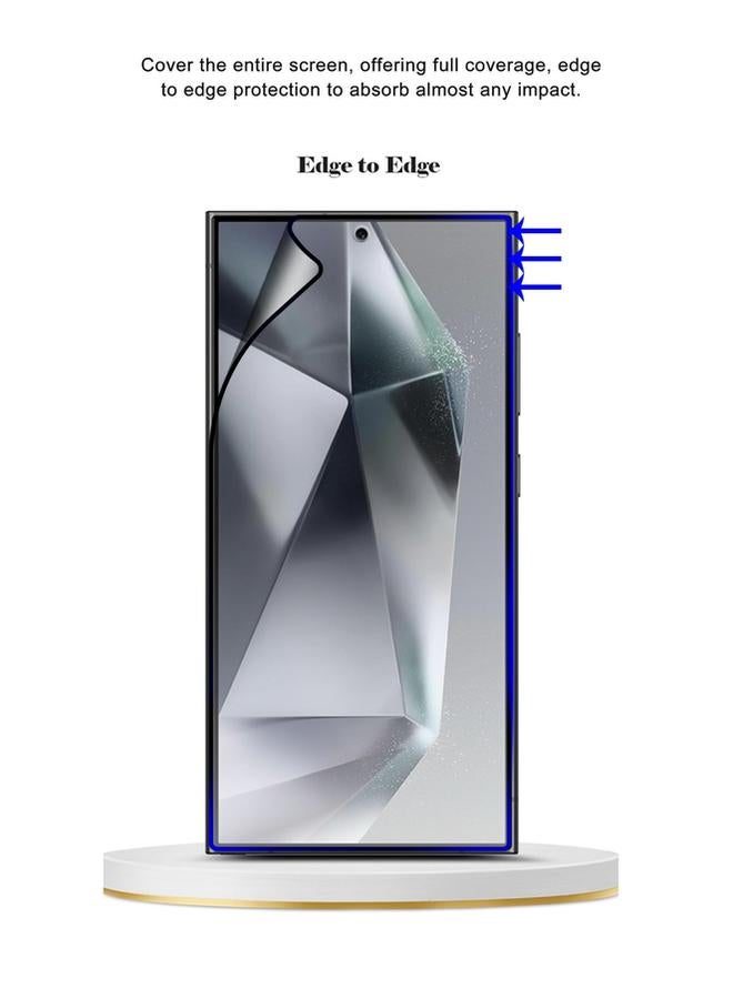 بروماس غطاء حماية شاشة PROMASS 11D Nano Full HD مقاوم للانفجار لهاتف Samsung Galaxy S24 Ultra 2024 - ملمس ناعم ومضاد لبصمات الأصابع وخالٍ من الفقاعات - Image 5