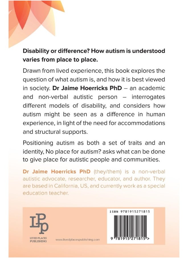 No Place for Autism?: Exploring the Solitary Forager Hypothesis of Autis