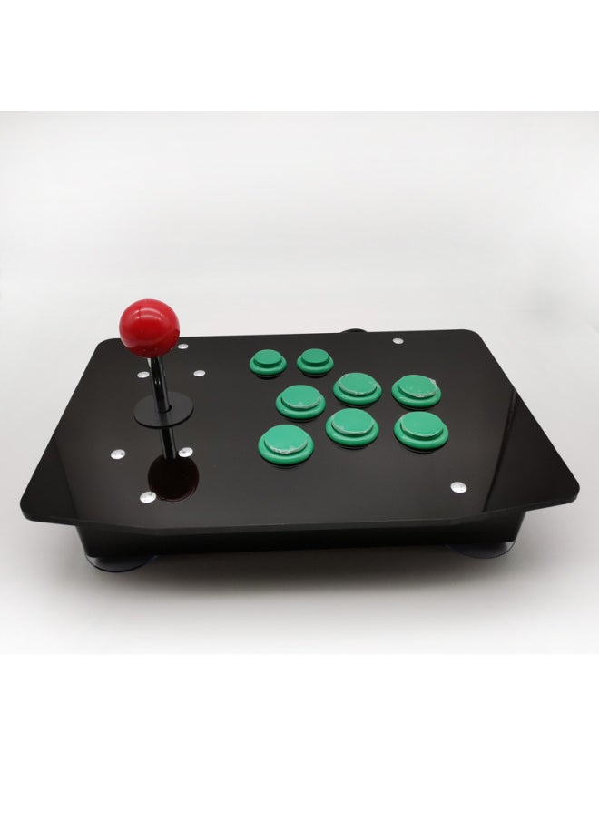 Android Mobile Phone TV Computer PS4 SWITCH Set-top Box Arcade Game Fighting Rocker Joystick-Product Color:PS4 Version Yellow  - Image 3